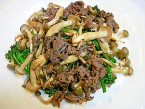 牛肉としめじのすき焼き風 甘辛炒め レシピ 作り方 By ぷ みぃまま 楽天レシピ 牛肉としめじのすき焼き風 甘辛炒め レシピ 作り方 By ぷ みぃまま 楽天レシピ